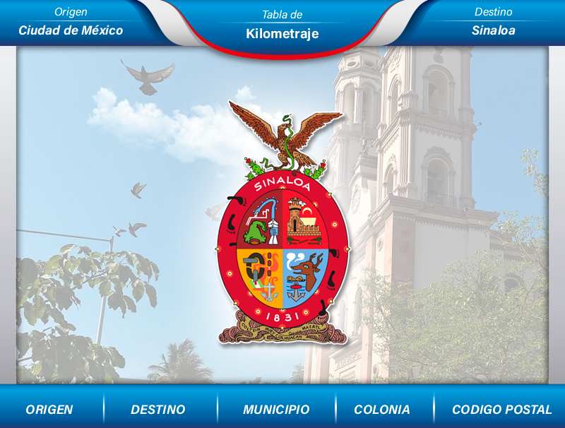 Fletes de la Ciudad de México a Sinaloa