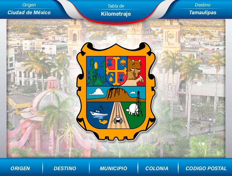 Fletes de la Ciudad de México a Tamaulipas