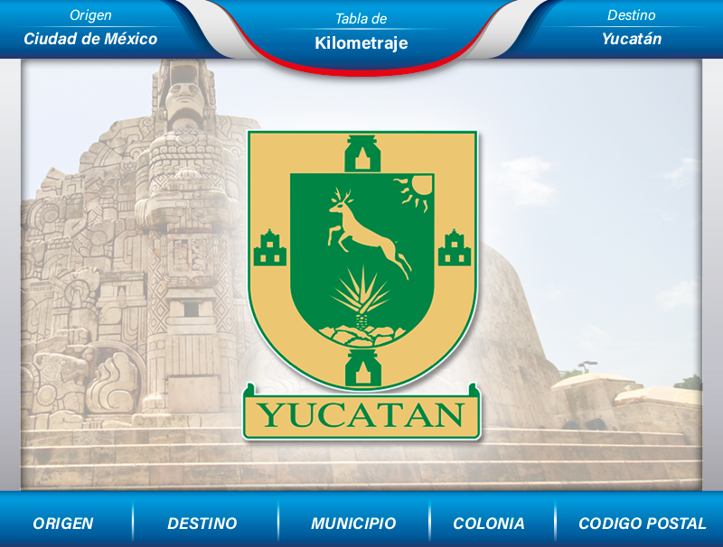 Fletes de la Ciudad de México a Yucatán