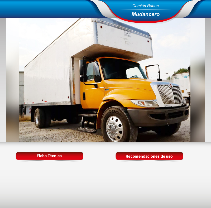 Fletes en camión rabon mudancero