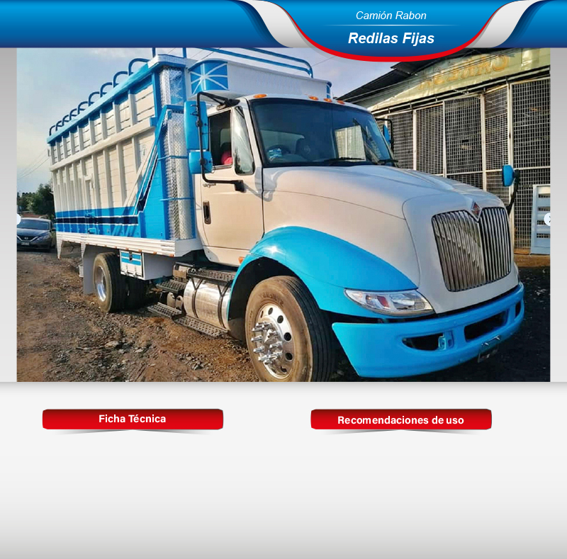 Fletes en camión rabon redilas fijas