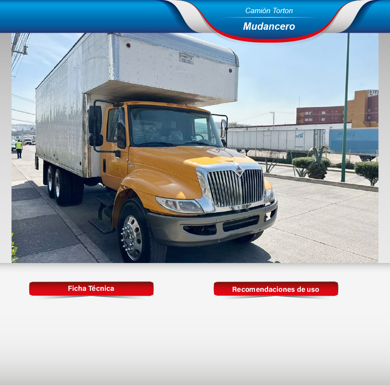 Fletes en camión torton mudancero