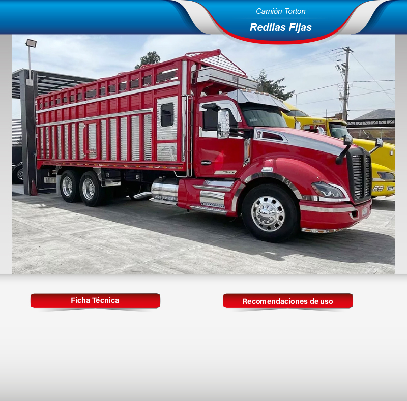 Fletes en camión torton redilas fijas