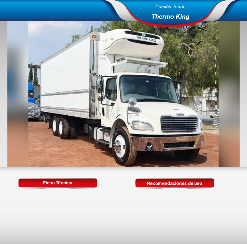 Fletes en camión torton thermo king