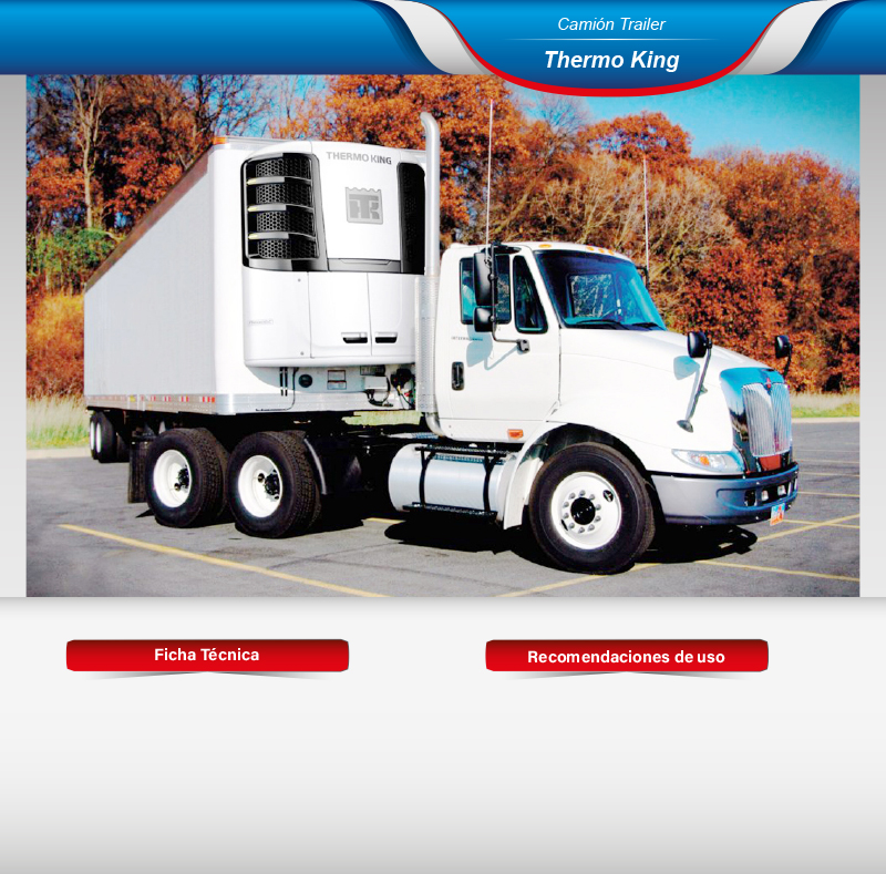 Fletes en camión trailer thermo king