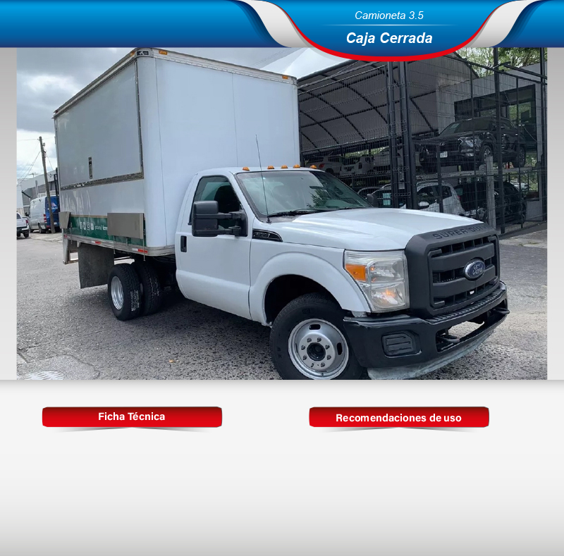 Fletes en camioneta 3.5 caja cerrada