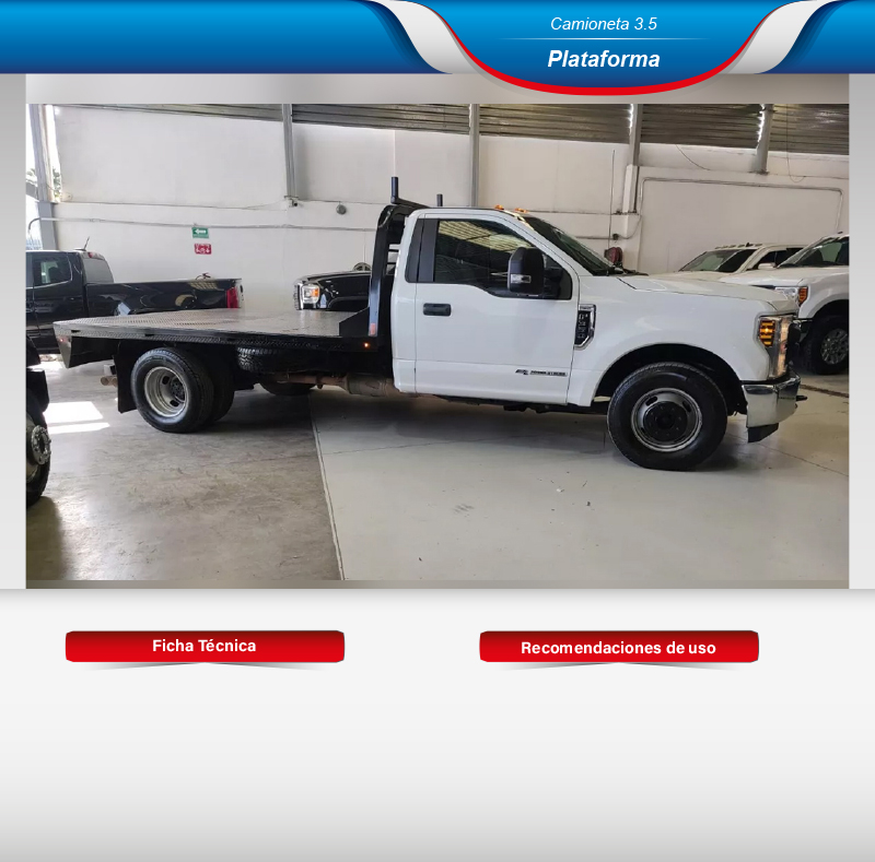 Fletes en camioneta 3.5 plataforma